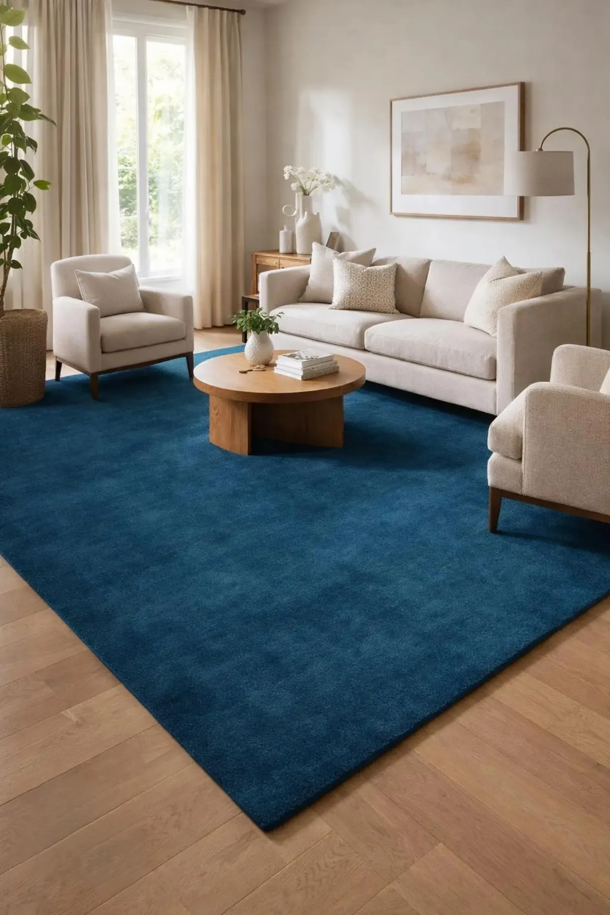 Handmade Tufted Cotton Wool Luxury Area Rug
