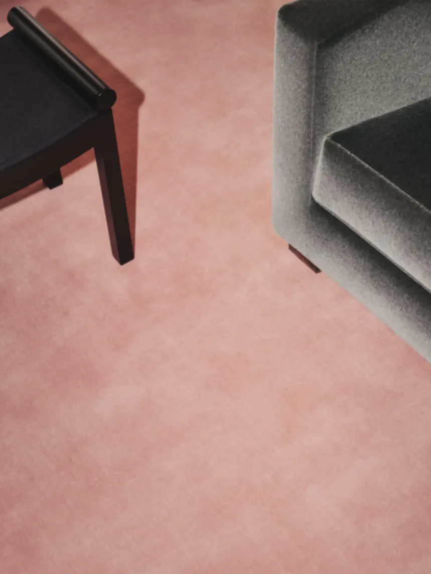 Handmade Pink Wool Premium Tufted Rug